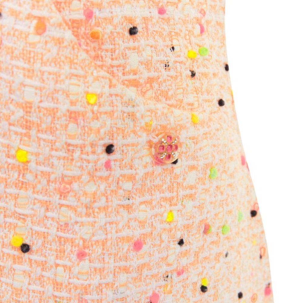 Chanel speckle tweed lace dress - Picture 2 of 9